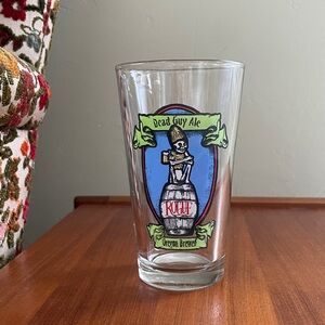 Dead Guy Ale Rogue Pint Glass From Newport, Oregon
